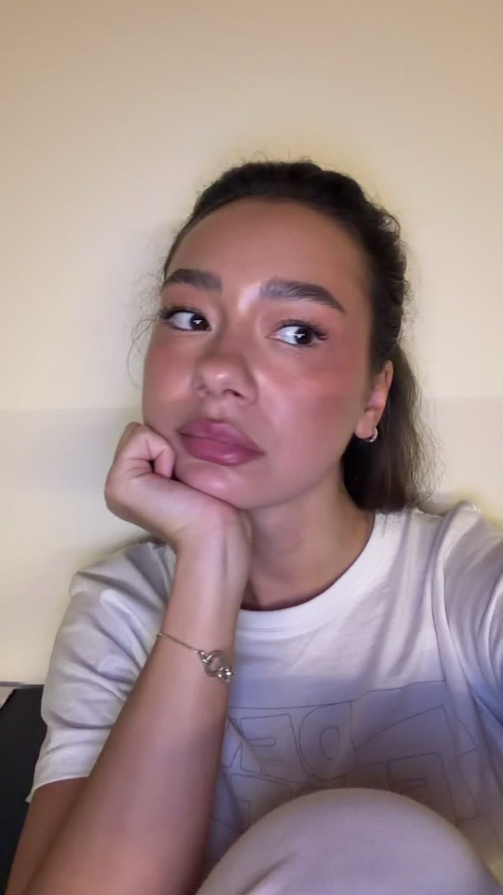 Woman Looking Thoughtful Then Suddenly Shocked